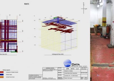 Deep Concrete Scanning, US Steel Corp., Gary IN