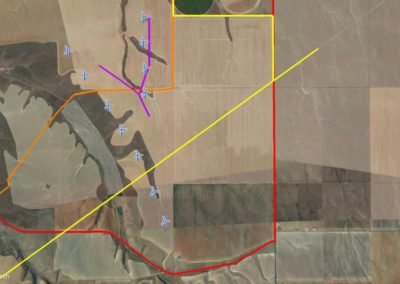 Wheat Ridge Wind Farm Utility Locating and Mapping, Easter Oregon